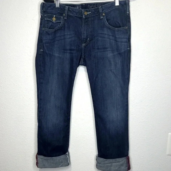 Carhartt Curvy Fit Jeans cropped jeans Size 12 - Picture 1 of 5